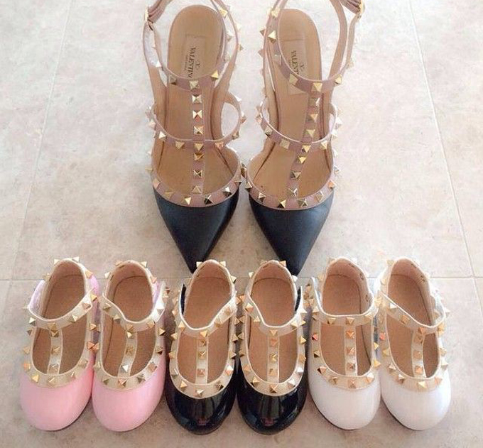 scarpe mamma e figlia uguali